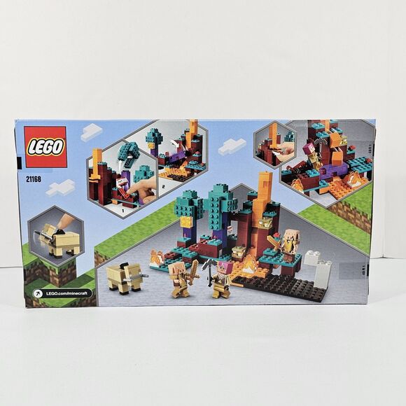 LEGO Minecraft The Warped Forest 21168 Building Set 287 Pcs, New Sealed Retired - Picture 2 of 6